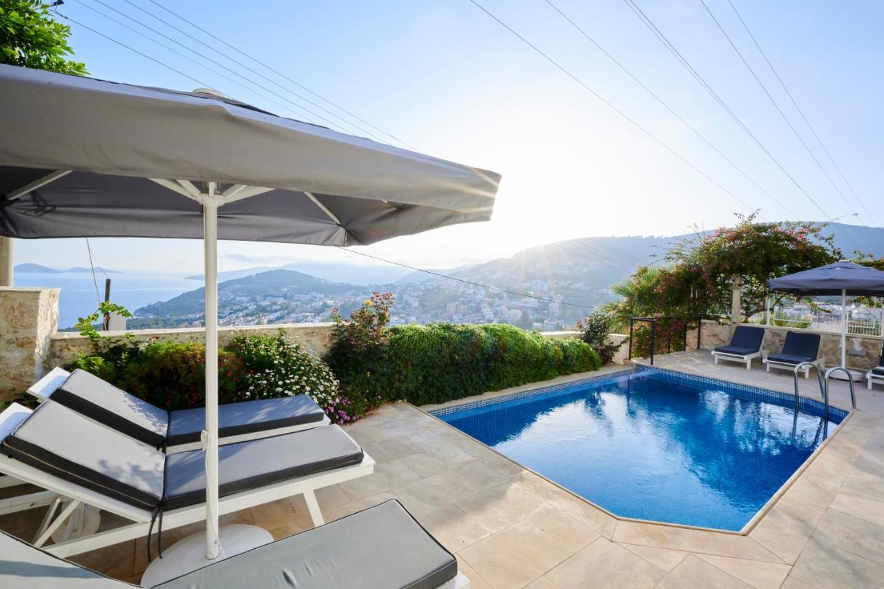 Luxus Villa Skyla Mit 5 Schlafzimmern & Meer-Blick Kas Exterior photo